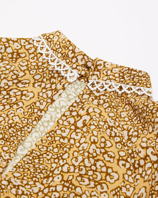 REWBIE-Dresses-Wmd-Rewbie - Long Sleeve Printed Dress- Ted Baker Romania